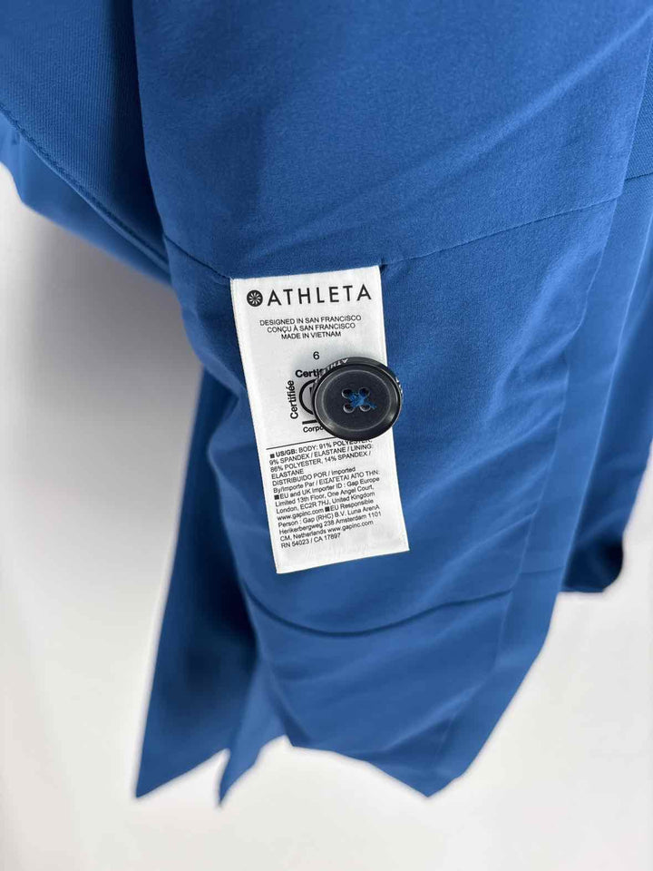 Size 6 Athleta Blue Blazer