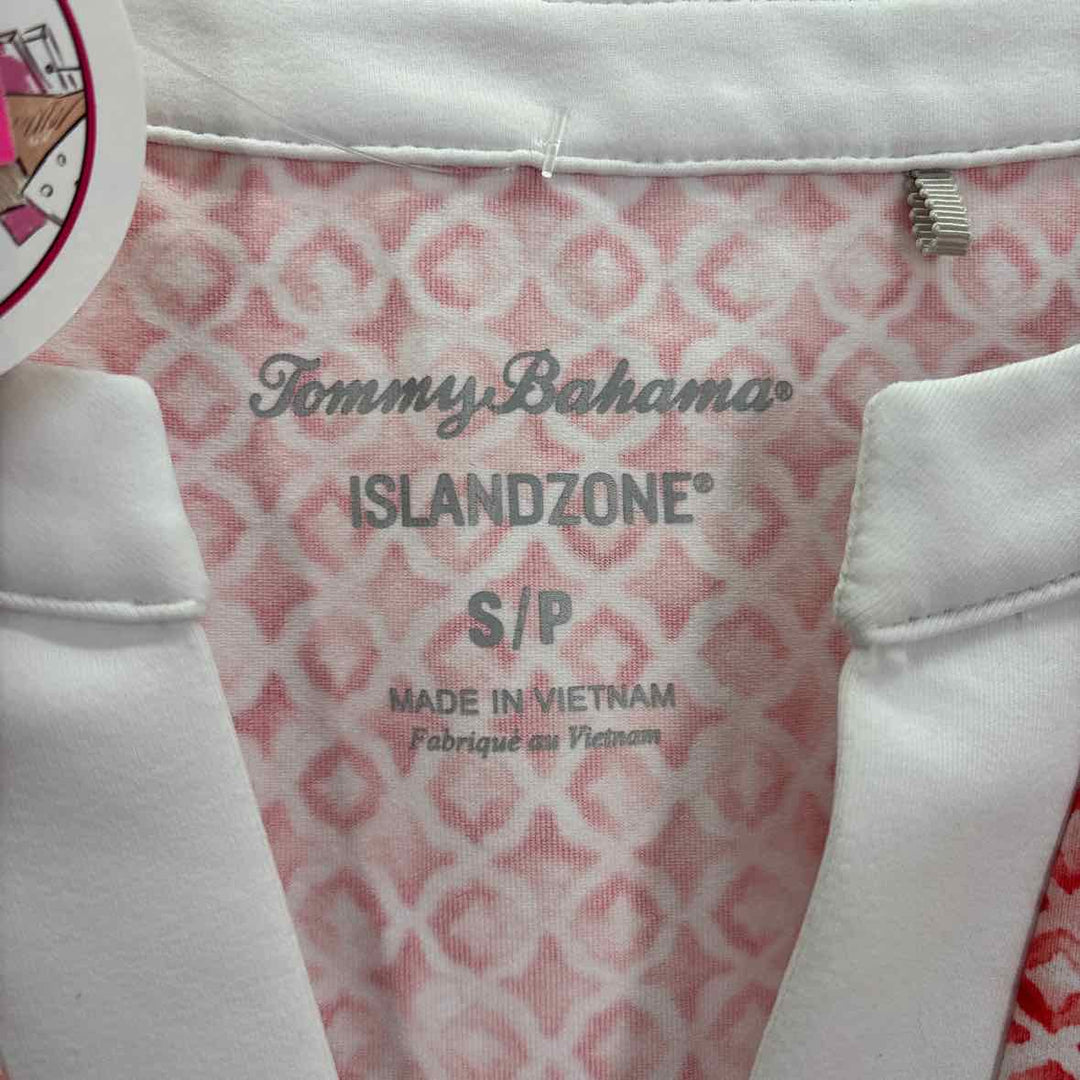 Size S TOMMY BAHAMA Red Print Shirt
