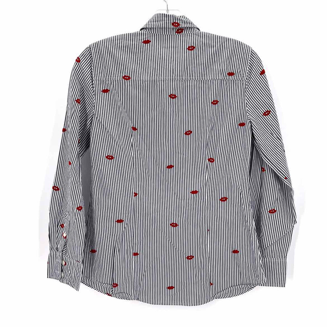 Size XS J Crew Gray Shirt