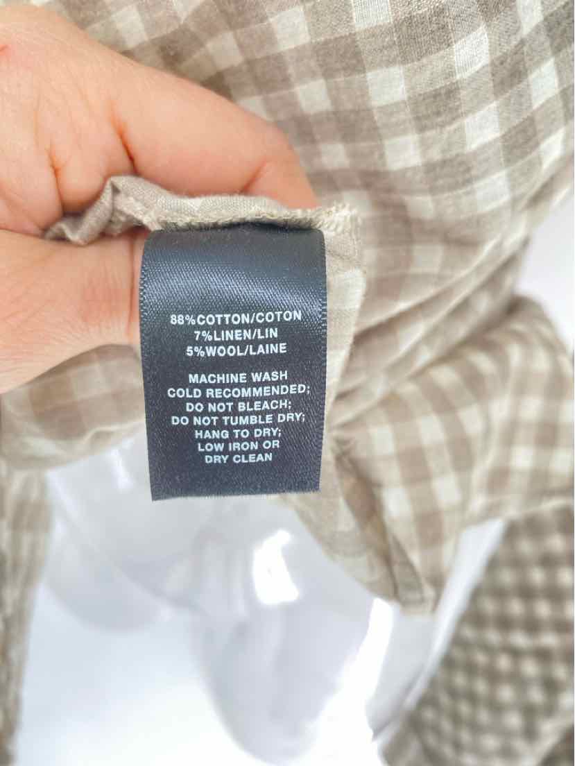 Size Petite LAFAYETTE Tan Shirt