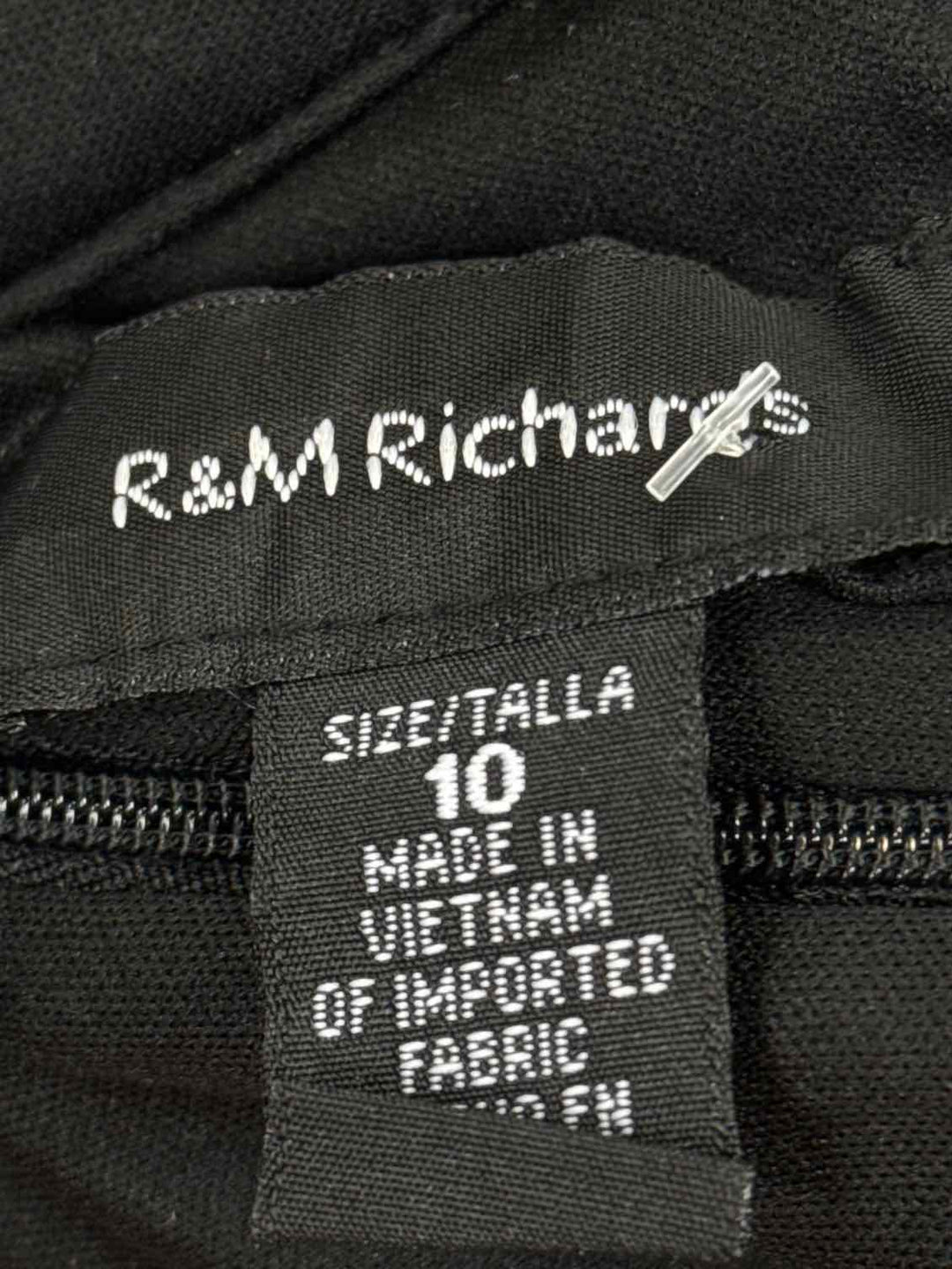 Size 10 R&M RICHARDS Black Dress