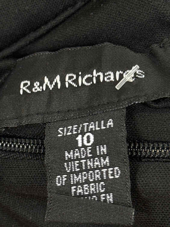 Size 10 R&M RICHARDS Black Dress