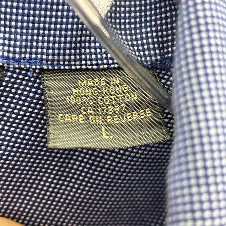Size L Banana Republic Blue Shirt