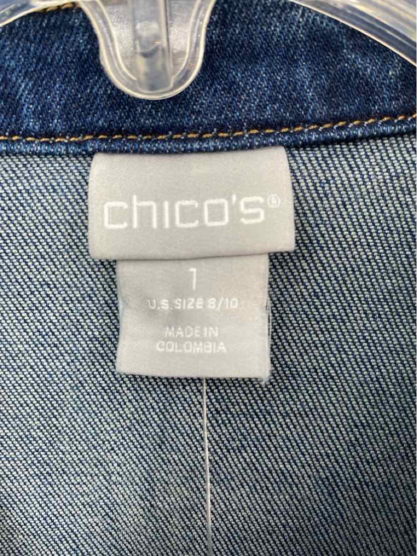 Size M Chico's Denim Jacket