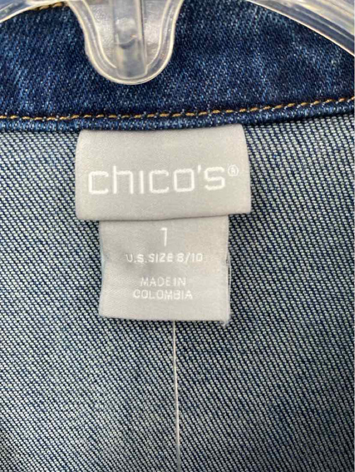 Size M Chico's Denim Jacket