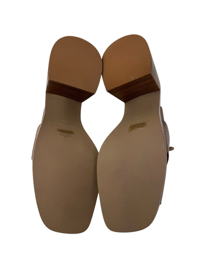 Shoe Size 9.5 CECILIA NY Tan Pumps