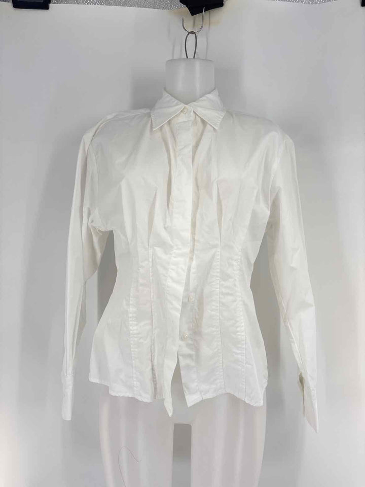 Size S Banana Republic White Cotton Shirt