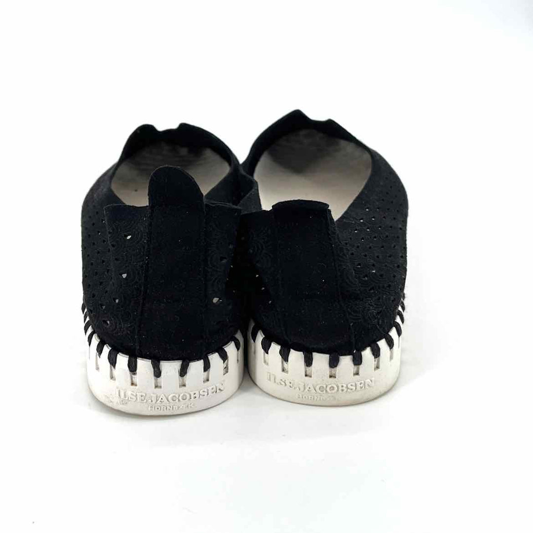 Shoe Size 38 ILSE JACOBSEN Black Flats