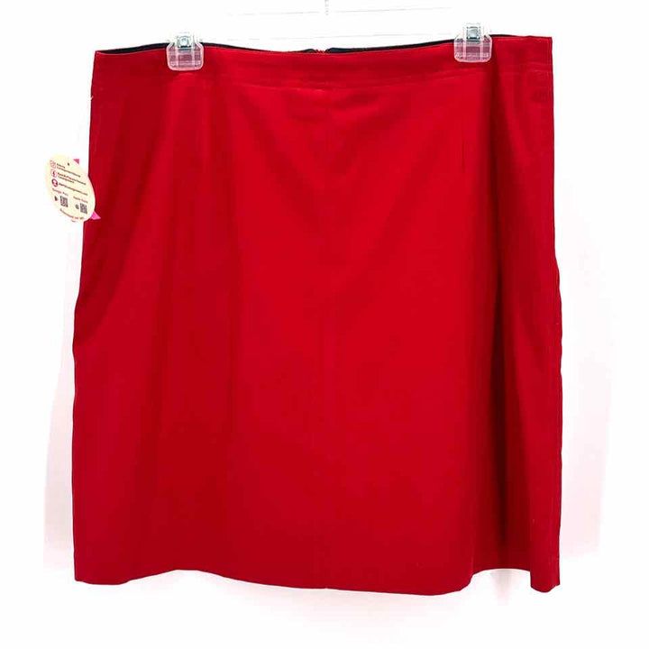 Size 14 TAIL Red Skirt