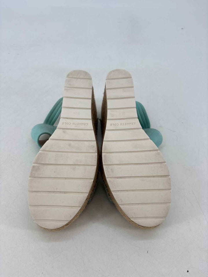 Shoe Size 9.5 Kenneth Cole Teal Sandals
