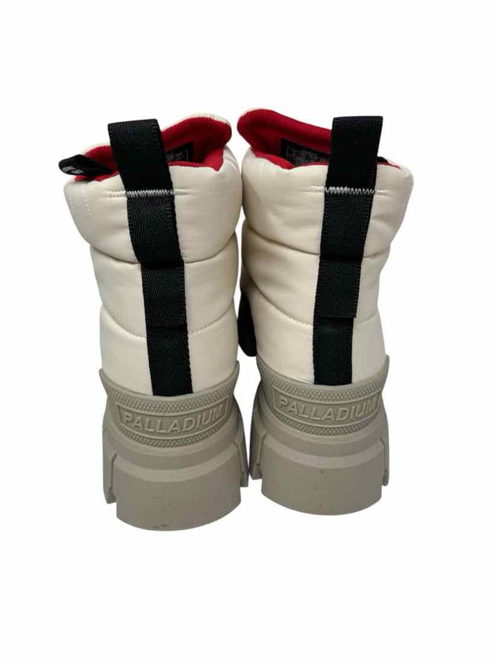 Shoe Size 10 Ivory Boots