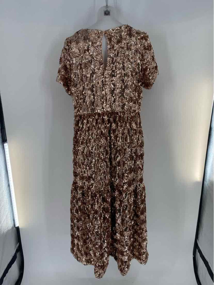 Size XL MAEVE Gold Dress