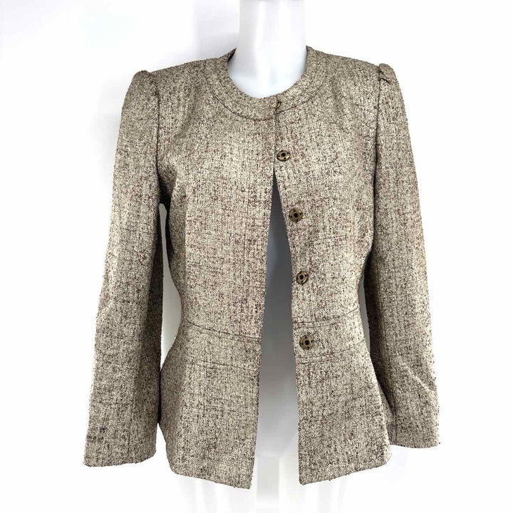 Size 8 LAFAYETTE Gold Blazer