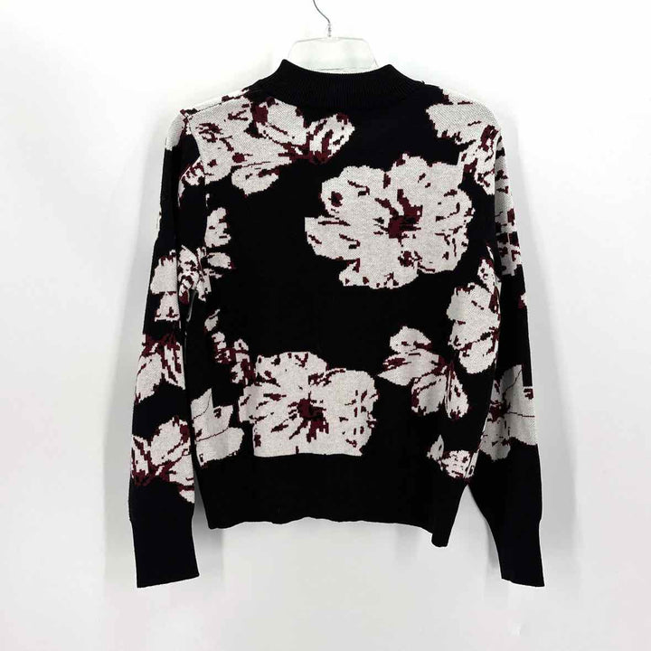 Size L ADRIENNE VITTADINI Black Sweater