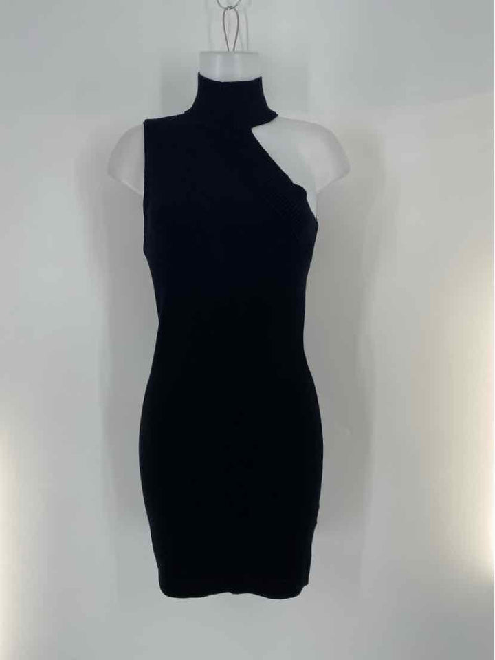 Size L Alice + Olivia Black Dress