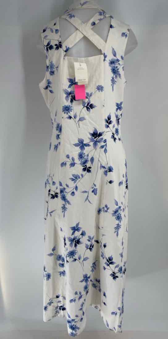 Size 16 Coldwater Creek Blue Print Dress