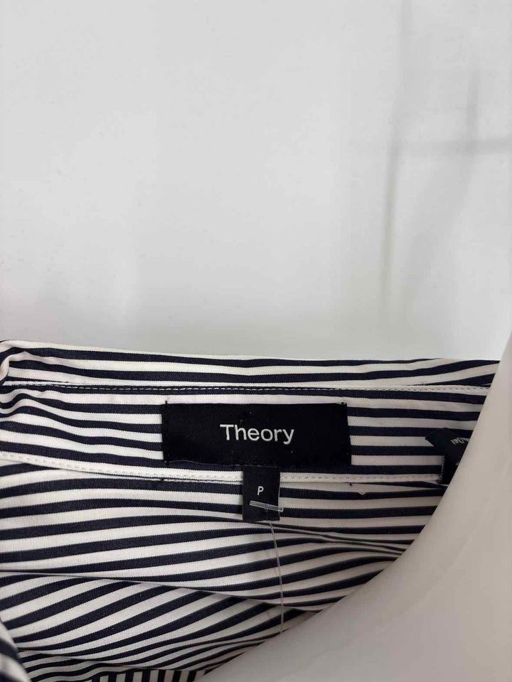 Size Petite THEORY Black Shirt