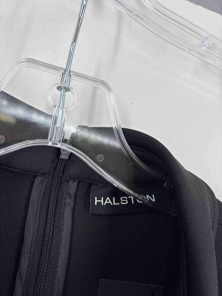 Size 10 HALSTON Black Dress