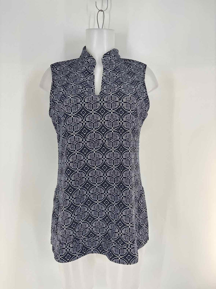 Size M Navy Print Shirt