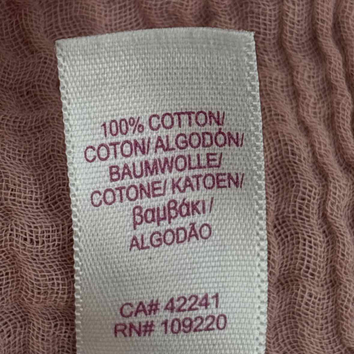 Size XL VELVET Pink Cotton Shirt