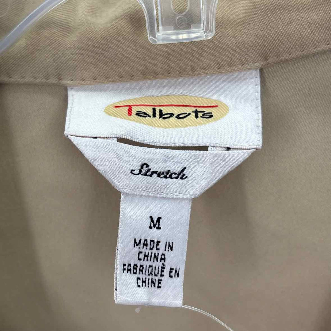 Size M Talbots Tan Shirt