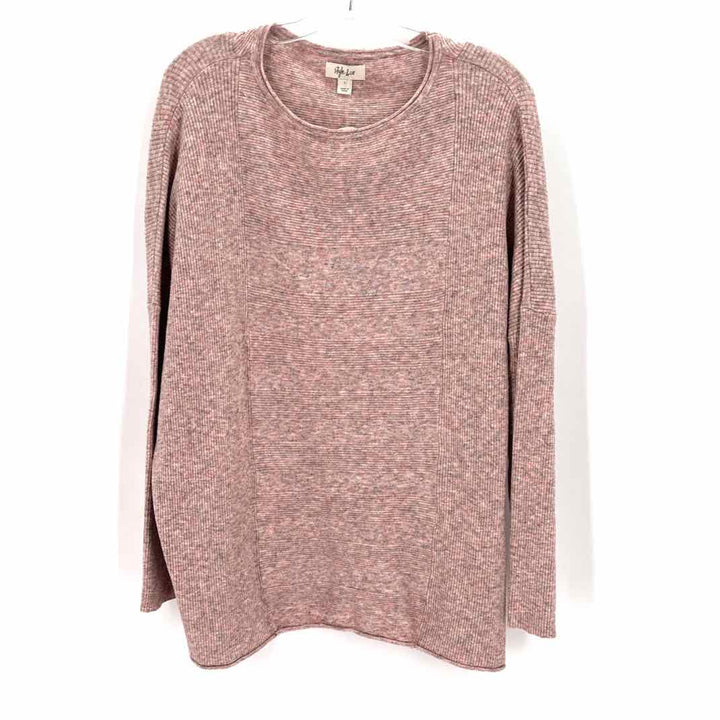 Size L Style & Co Pink Sweater