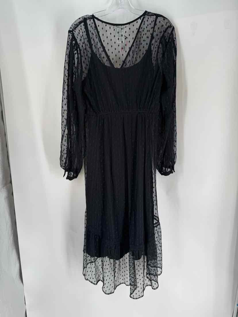 Size M CABI Black Dress