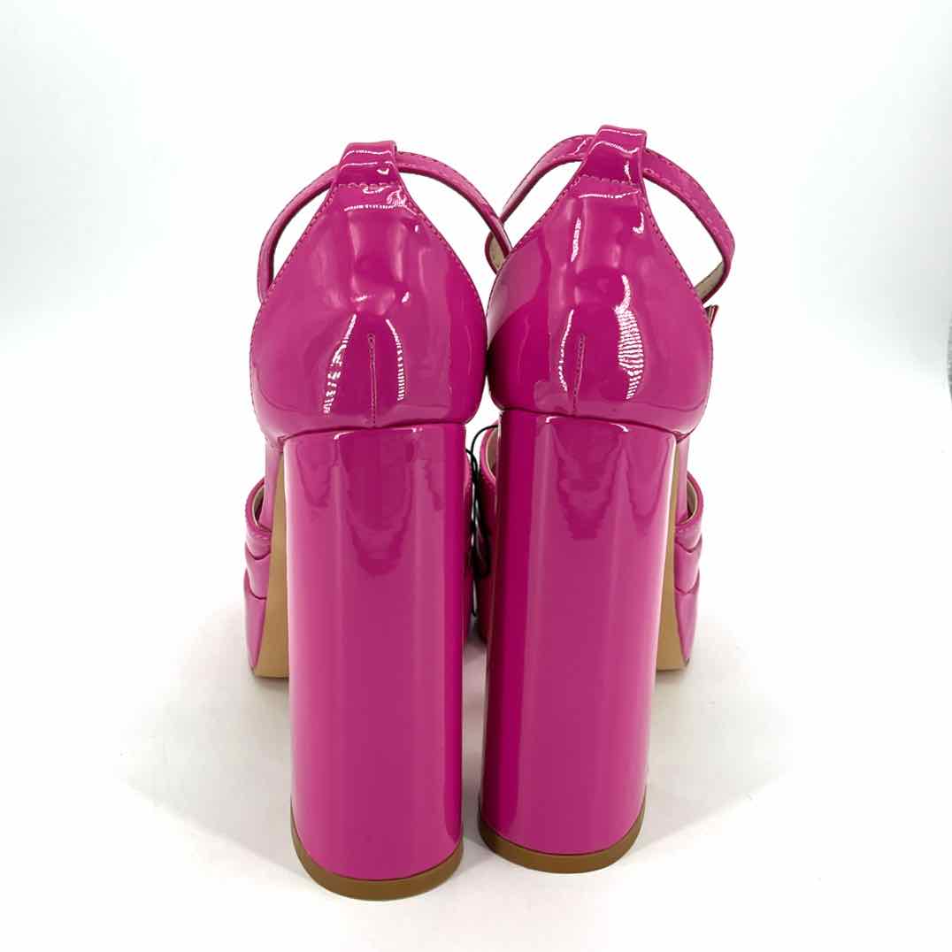 Shoe Size 8 Pink PATENT Heels