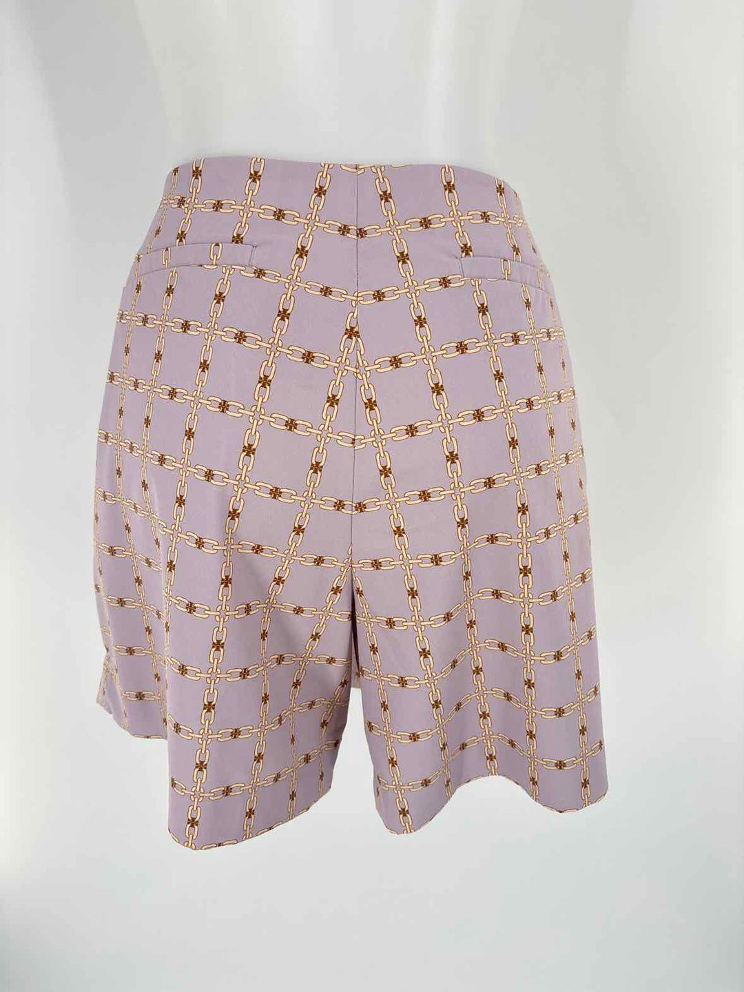 Size 10 Tory Burch Purple Print Skirt