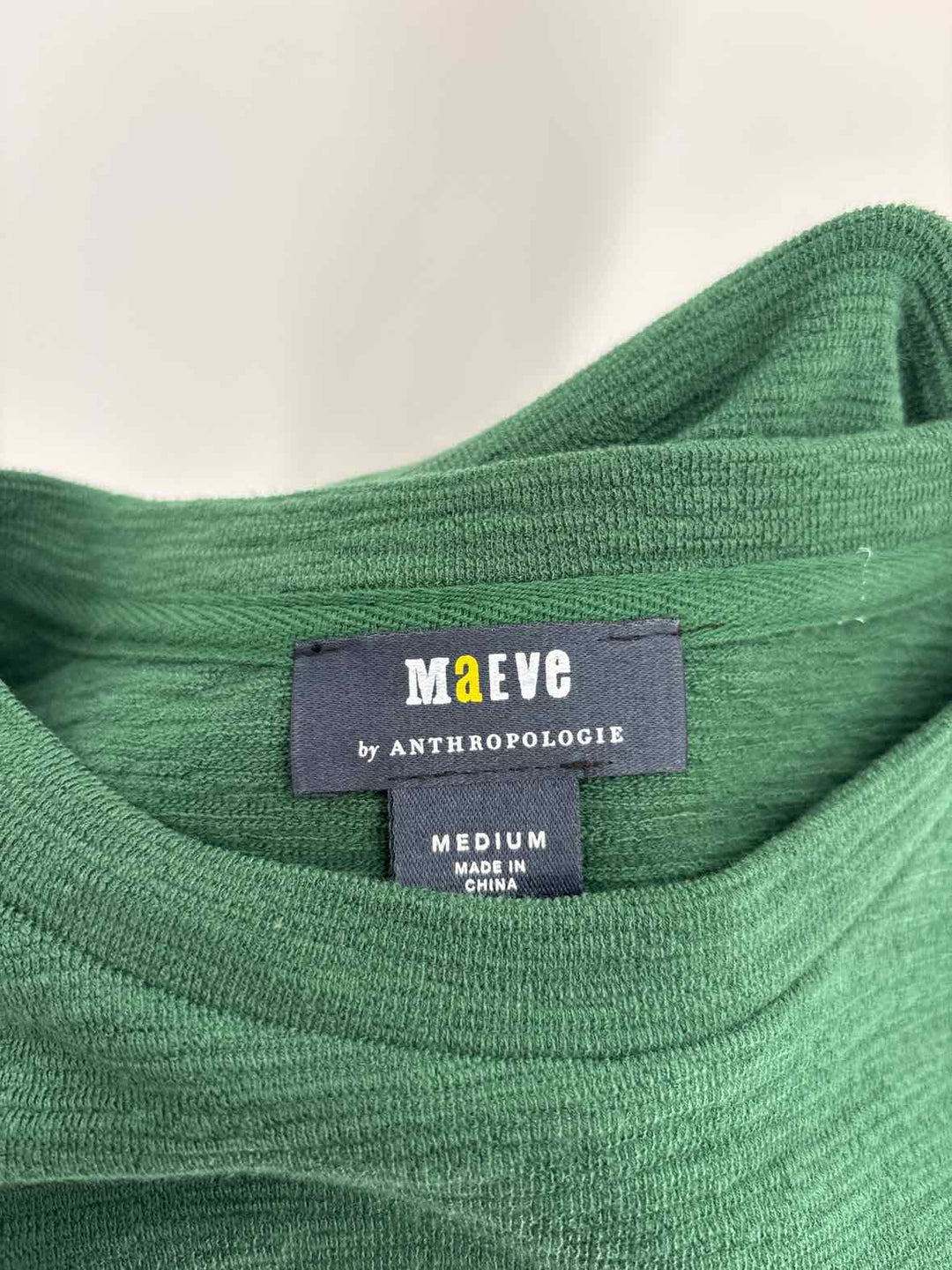 Size M MAEVE Green Shirt