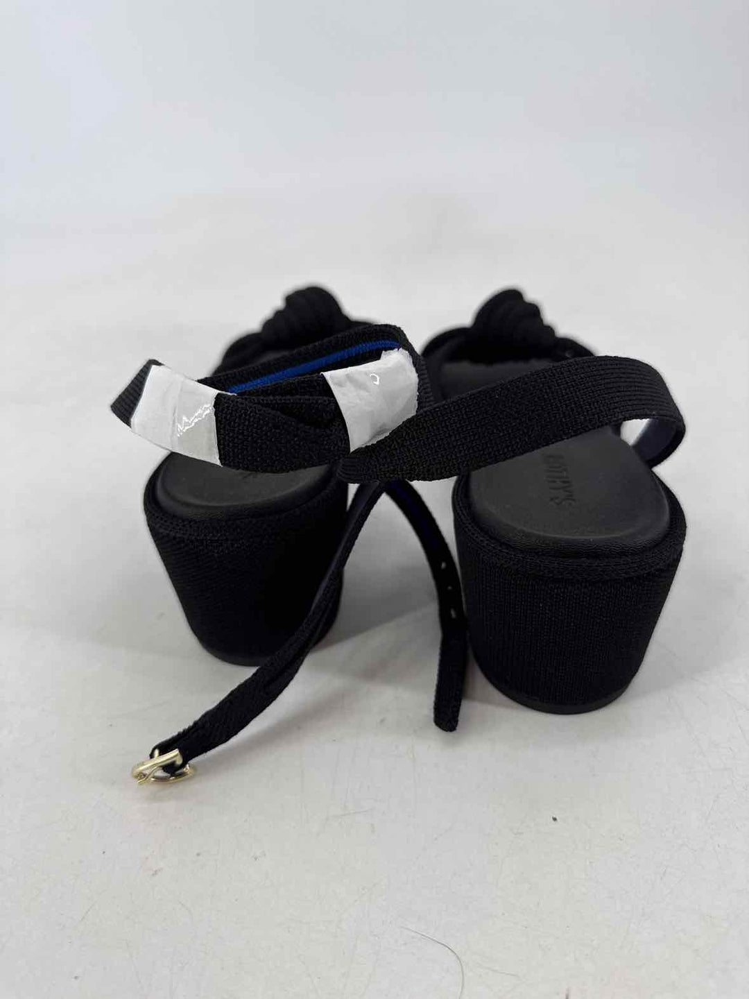 Shoe Size 9 ROTHY'S Black Knit Sandals