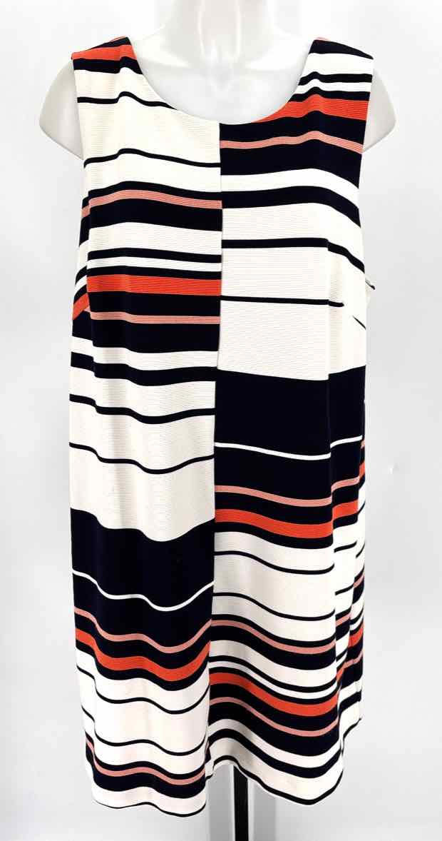 Size 3X Adrianna Papell Multi-Color Dress