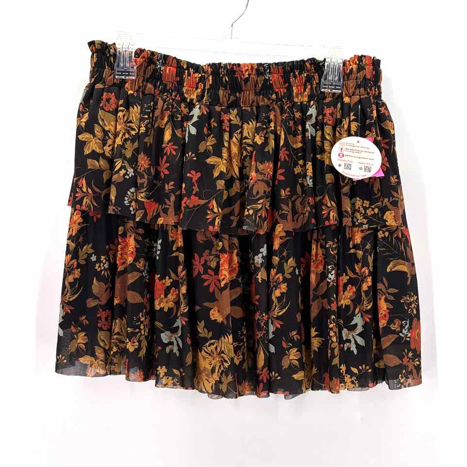 Size XL CHELSEA & VIOLET Black Mesh Skirt