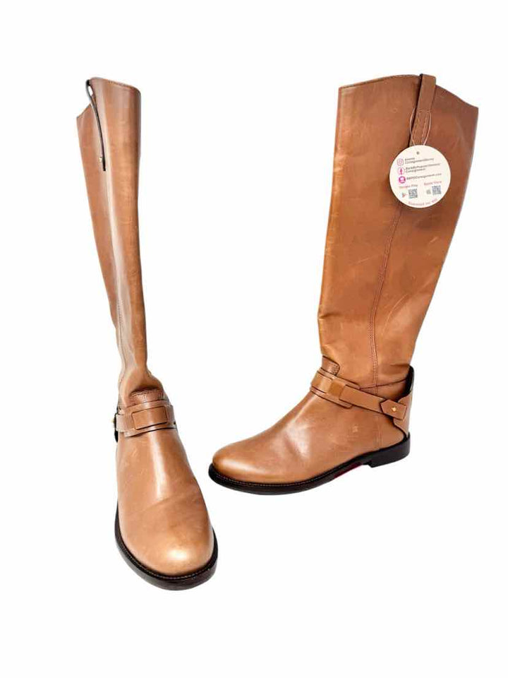 Shoe Size 8 Tory Burch Brown Leather Boots