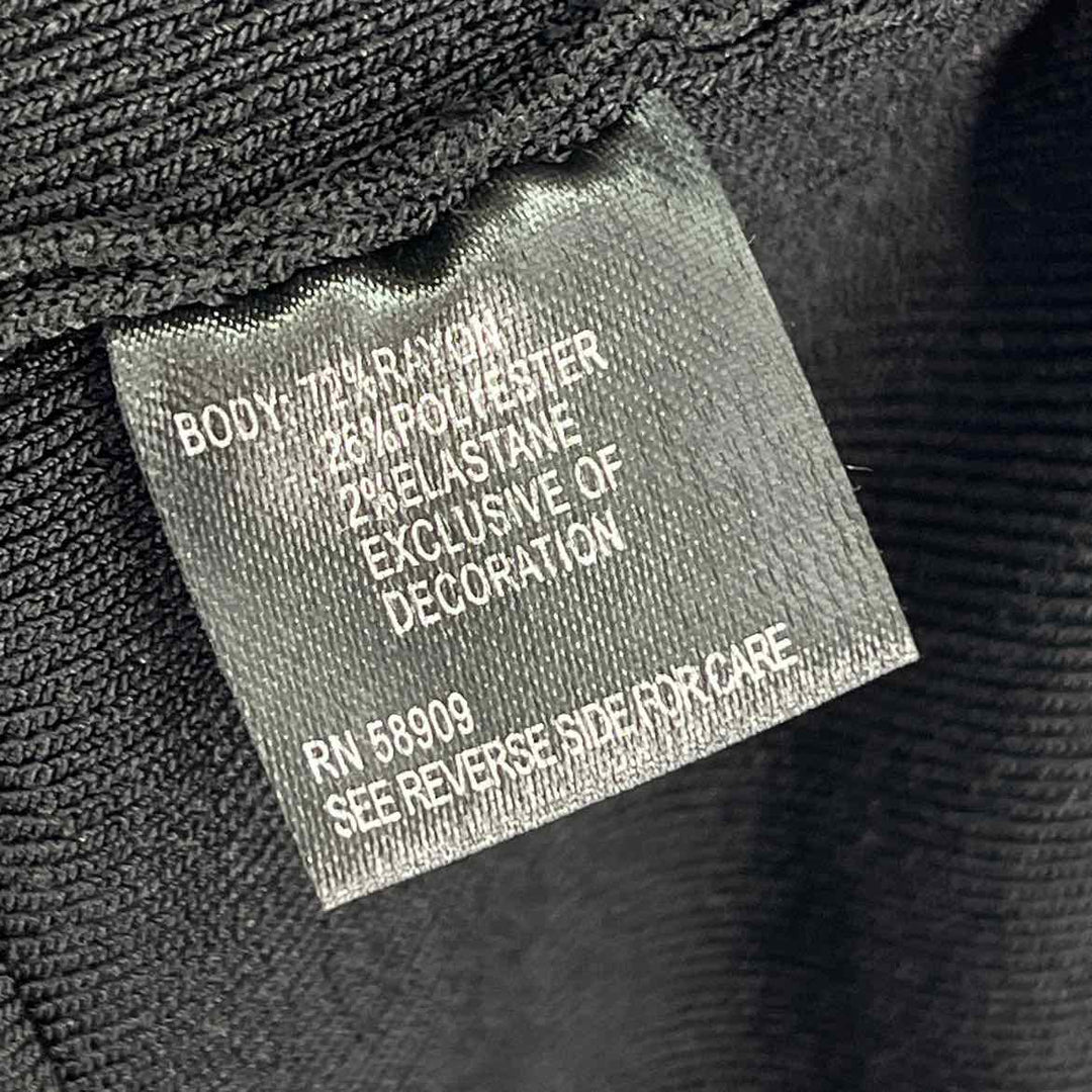 Size M ANTONIO MELANI Black Dress