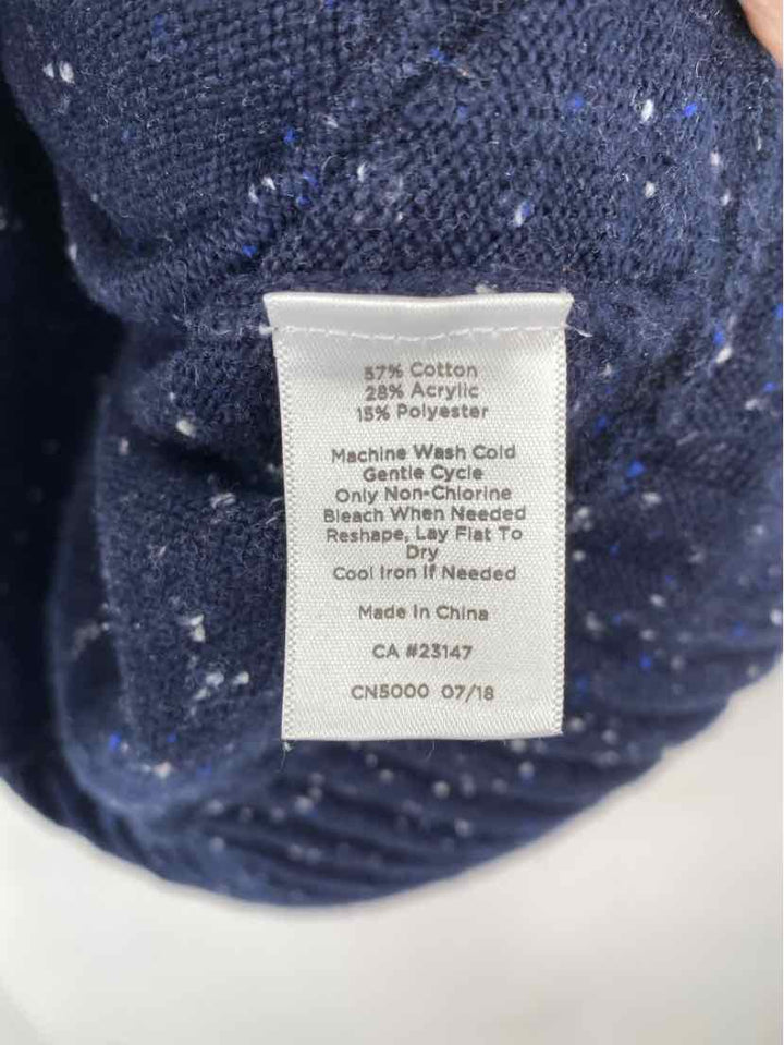 Size L Talbots Navy Sweater