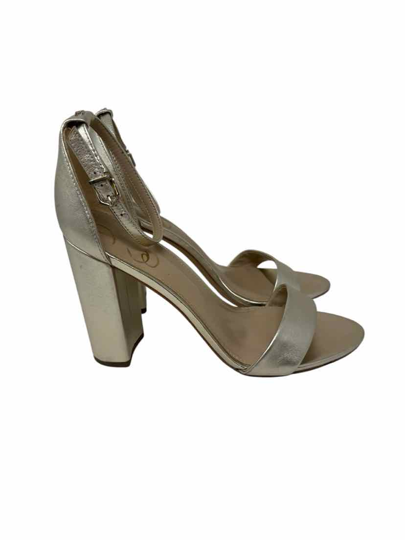 Shoe Size 8.5 Sam Edeleman Gold Sandals