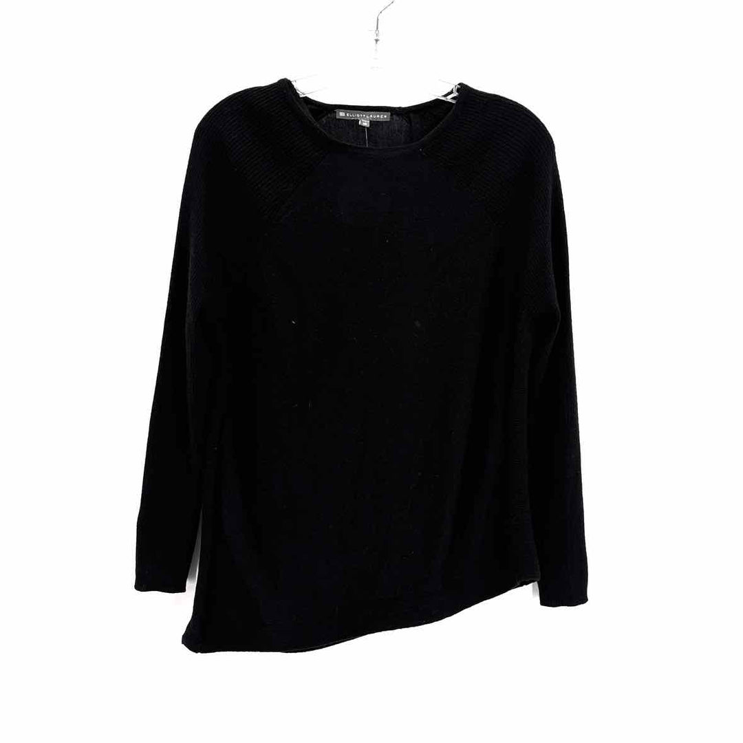 Size XS ELLIOTT LAUREN Black Knit Sweater