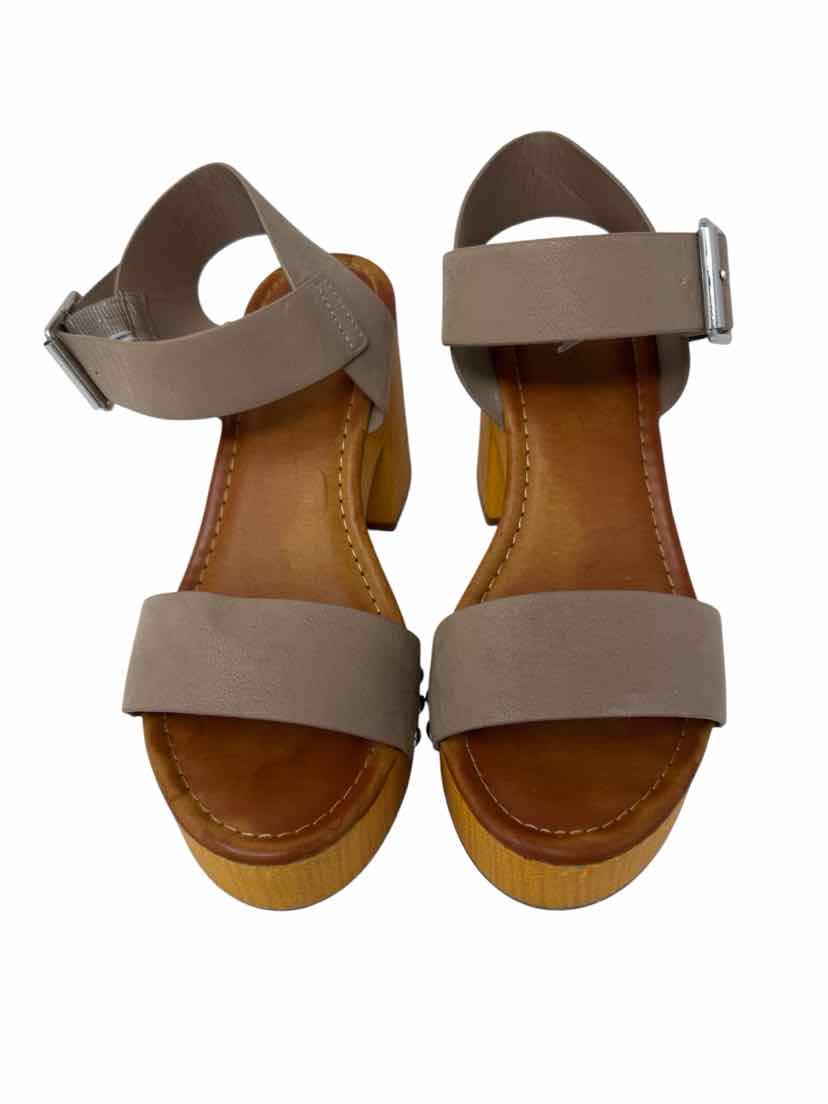 Shoe Size 7 MIA Brown Sandals
