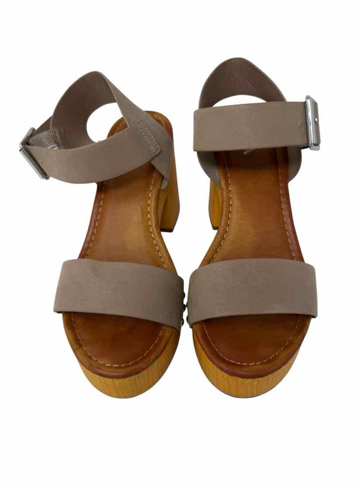 Shoe Size 7 MIA Brown Sandals