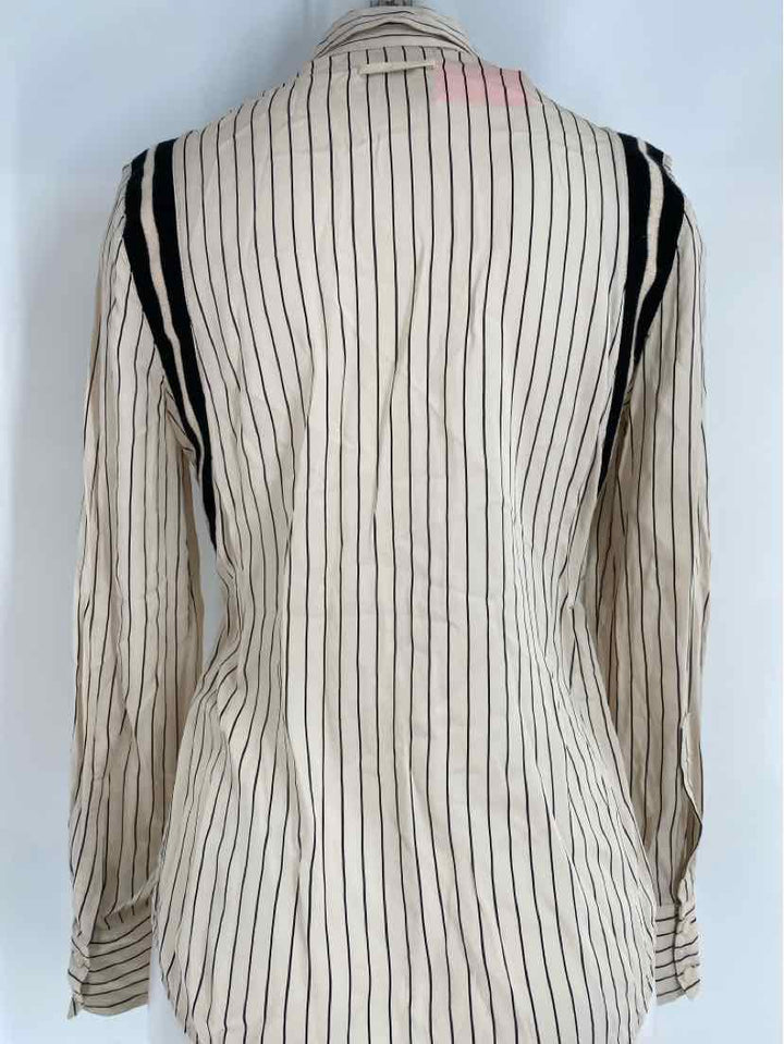 Size 2 REISS Tan Shirt
