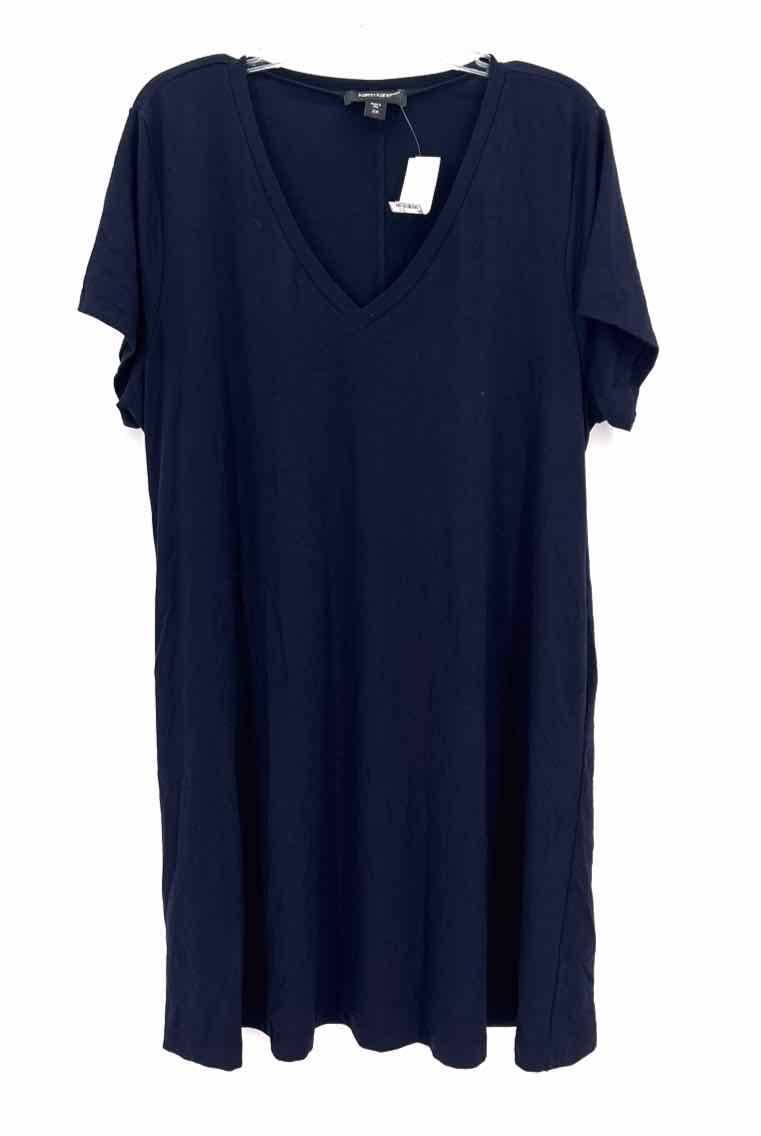 Size 2X KAREN KANE Navy Dress