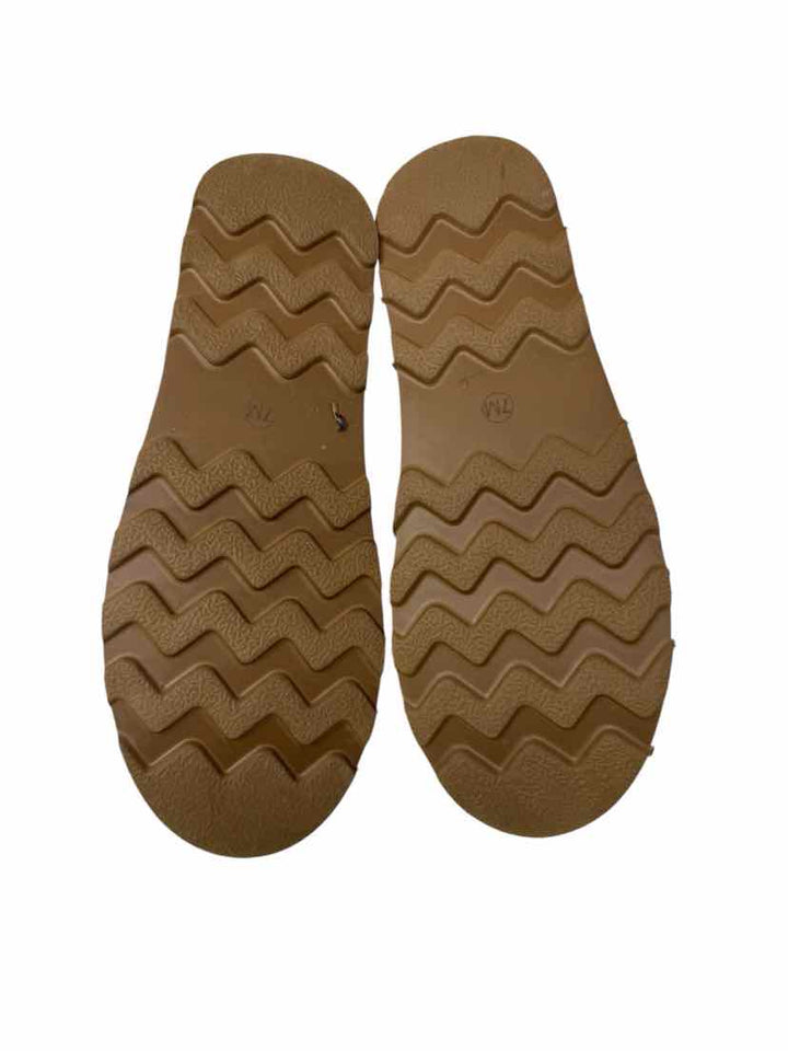Shoe Size 7 Tan Boots