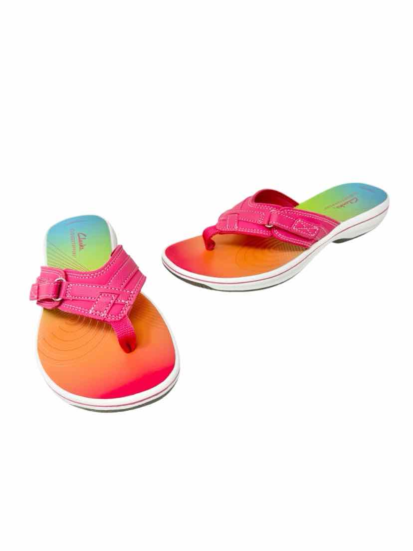Shoe Size 7 CLARKS Pink Sandals