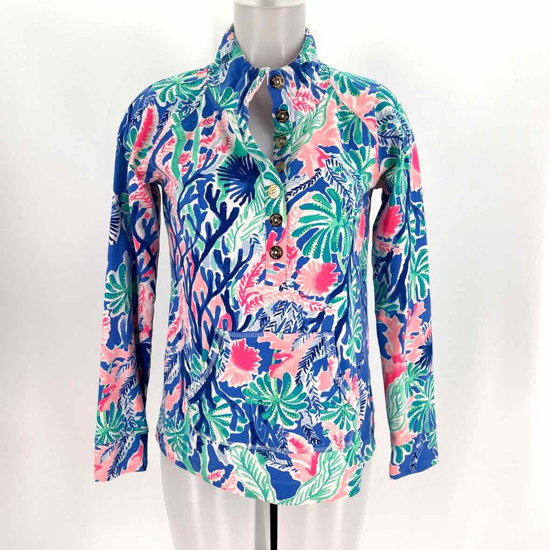 Size S Lilly Pulitzer Blue Shirt