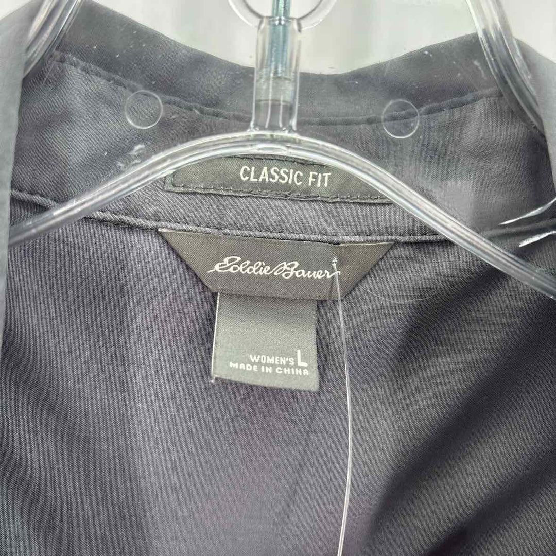 Size L EDDIE BAUER Gray Shirt