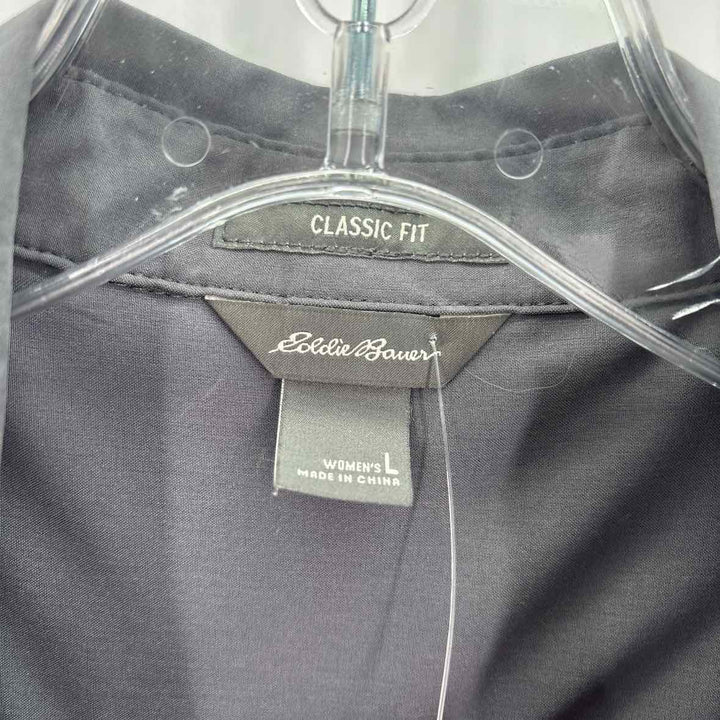 Size L EDDIE BAUER Gray Shirt