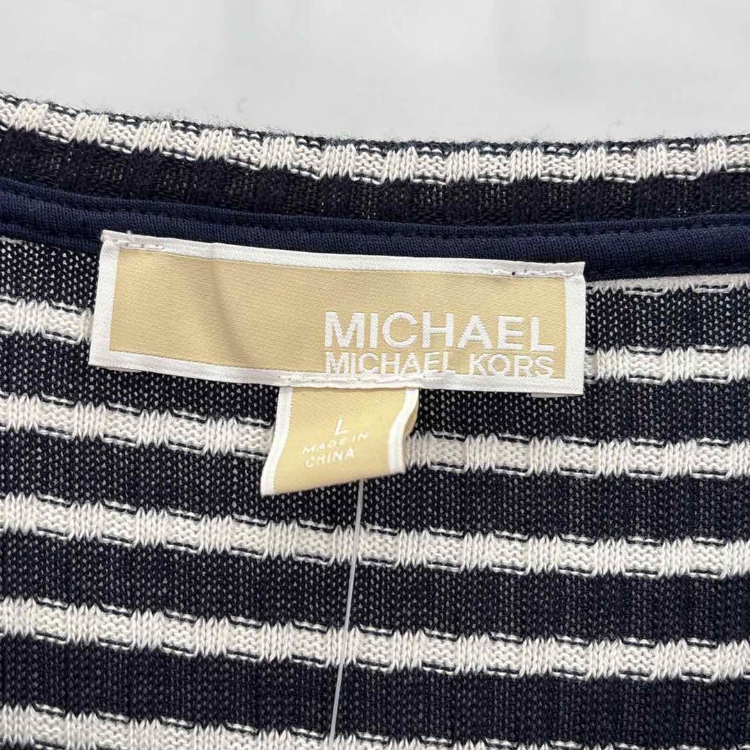 Size L Michael Kors Navy Dress