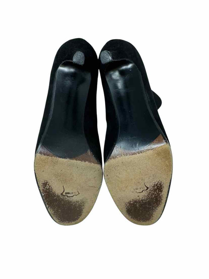 Shoe Size 7.5 Stuart Weitzman Black Suede Boots