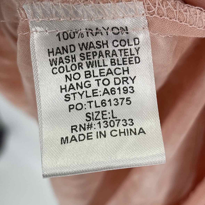 Size L Umgee Peach Shirt